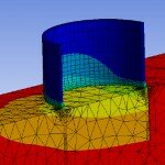 Modélisation numérique d’un connecteur de plancher bois-béton