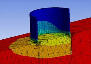 Modélisation numérique d’un connecteur de plancher bois-béton